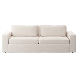 Candace Modern Classic Cream Sleeper Sofa - 95"