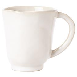 Forma Cloud Modern Classic White Stoneware Mug