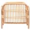 Pigeon and Poodle Makassar Coastal Beach Light Natural Rattan Magazine Holder|Kathy Kuo Home