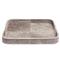 Browmley Rustic Lodge Grey Hair on Hide Rectangular Tray|Kathy Kuo Home