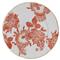Coralina Red Porcelain Charger Plate - Set of 2