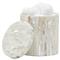 Pigeon and Poodle Cortona Coastal Beach Silver Shell Canister|Kathy Kuo Home