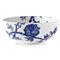 Arcadia Costal Beach Blue Floral Porcelain Vegetable Serving Bowl|Kathy Kuo Home