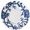 Arcadia Costal Beach Blue Floral Porcelain Dinner Plate|Kathy Kuo Home