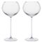 Quinn Modern Classic Clear Red Wine Glass - Set of 2|Kathy Kuo Home