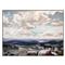 Coleen Rustic Lodge Blue Floss Skies Landscape Painting - 33X44|Kathy Kuo Home