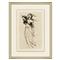 Malinda French Country Figure Gold Frame Illustration VIII|Kathy Kuo Home