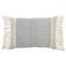 Iker Global Bazaar Light Blue Indoor Outdoor Lumbar Pillow - 16x24|Kathy Kuo Home