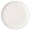 Juliska Puro Modern Classic Whitewash Ceramic Coupe Salad Plate|Kathy Kuo Home