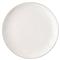 Juliska Puro Modern Classic Whitewash Ceramic Coupe Cocktail Plate|Kathy Kuo Home