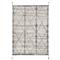 Blanca Global Bazaar Beige Diamond Shag Indoor Outdoor Rug - 5&#39;x7&#39;6&quot;