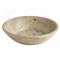 Allegra French Country Antique White Marble Round Decorative Bowl|Kathy Kuo Home