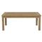 Amina Coastal Natural Teak Wood Rectangular Outdoor Coffee Table|Kathy Kuo Home