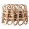 Juliska Provence Coastal Beach Whitewash Rattan Napkin Ring|Kathy Kuo Home
