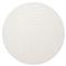 Croco Rustic Lodge White Round Placemat - Set of 4|Kathy Kuo Home