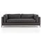 Allison Modern Classic Grey Upholstered Sofa - 91&quot;W|Kathy Kuo Home