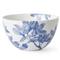 Arbor Coastal Beach Blue Porcelain Tall Cereal Bowl|Kathy Kuo Home