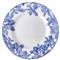 Arbor Coastal Beach Blue Porcelain Rimmed Salad Plate|Kathy Kuo Home