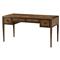 Ayra Mid Century Modern Dusk Brown Oak Wood Office Writing Desk|Kathy Kuo Home