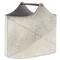 Andres Modern Classic Grey Hide Floor Basket