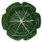 Cabbage French Green Stoneware Charger Plates - Set of 2|Kathy Kuo Home