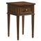 Surrey Rustic Lodge Brown Walnut Wood 1 Drawer Nightstand|Kathy Kuo Home