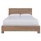Victor Coastal Beach Brown Woven Hyacinth Classic Bed - Queen|Kathy Kuo Home