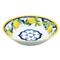 Palermo Global Bazaar White Melamine Lemon Print Cereal Bowl|Kathy Kuo Home