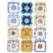 Bori Global White Melamine Assorted Pattern Condiment Bowl - Set of 12|Kathy Kuo Home