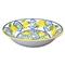 Palermo Global Bazaar White Melamine Lemon Print Salad Bowl|Kathy Kuo Home
