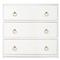 Allura Modern Classic White Wood Chest Dresser|Kathy Kuo Home