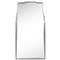 Ciara Modern Classic Antique Silver Leaf Iron Wall Mirror|Kathy Kuo Home