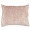 Beata Modern Classic Pink Velvet Sham - Standard|Kathy Kuo Home