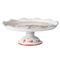 Juliska Country Estate Winter Frolic Ruby Ceramic Cake Stand|Kathy Kuo Home