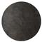 Tanner Rustic Lodge Black Hide Round Placemat - Set of 2|Kathy Kuo Home