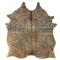 Janet Rustic Lodge Leopard Print Hair On Hide Rug - 5&#39;x7&#39;|Kathy Kuo Home