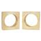Karl Hollywood Regency Gold Brass Circular Bookends - Set of 2|Kathy Kuo Home
