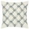 Cara Coastal White Rope Indoor Outdoor Throw Pillow - 20x20|Kathy Kuo Home