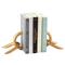 Cesar Hollywood Regency Gold Iron Chain Bookends|Kathy Kuo Home