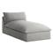 Cee Modern Classic Grey Upholstered Outdoor Chaise Lounge|Kathy Kuo Home