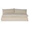 Cee Modern Classic Beige Performance Slipcovered Sofa - Small - 74Gǥ|Kathy Kuo Home
