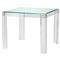 Gwenyth Modern Classic Acrylic Hinge Game Table|Kathy Kuo Home