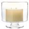 Simon Pearce Nantucket Modern Classic Glass Low Hurricane Candleholder|Kathy Kuo Home