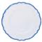 Maison French Country Blue Edge White Melamine Salad Plate|Kathy Kuo Home