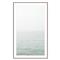 Maribel Coastal Beach Blue Ocean Seascape Grey Frame Photograph II - 65x40|Kathy Kuo Home