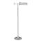 Visual Comfort Dorchester Regency Polished Nickel Pharmacy Swing Arm Floor Lamp|Kathy Kuo Home