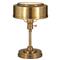 Visual Comfort Henley Industrial Loft Antique Brass Metal Task Lamp|Kathy Kuo Home