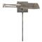 Visual Comfort Studio Modern Antique Nickel Metal Swing Arm Shade Wall Sconce|Kathy Kuo Home