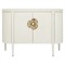 Sazana Modern Classic White Oak Demilune Sideboard|Kathy Kuo Home