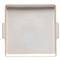 N+?tos Modern Classic Dune Path Stoneware Square Serving Tray|Kathy Kuo Home